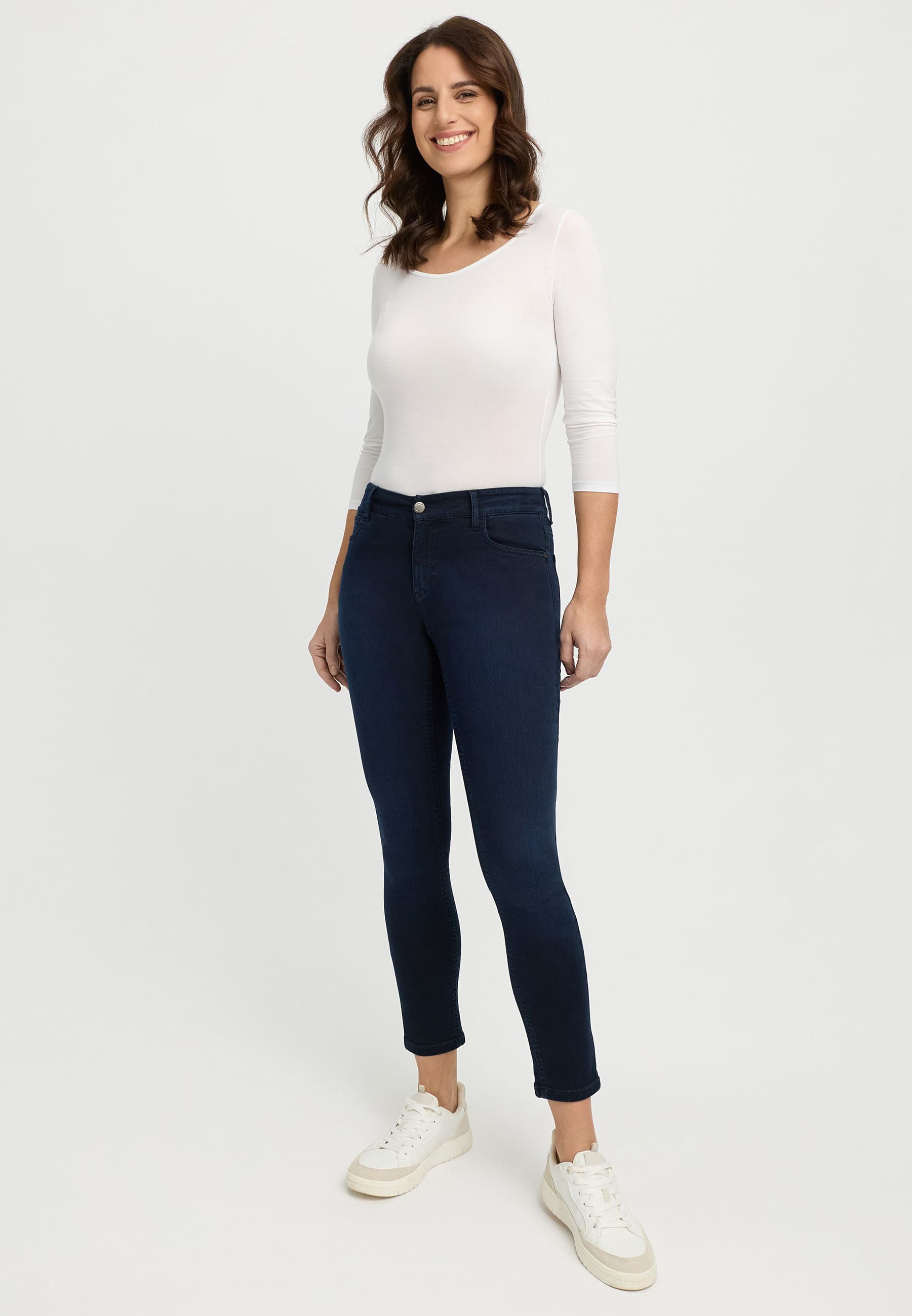 Ankle Straight - 390 Blue Used / 4