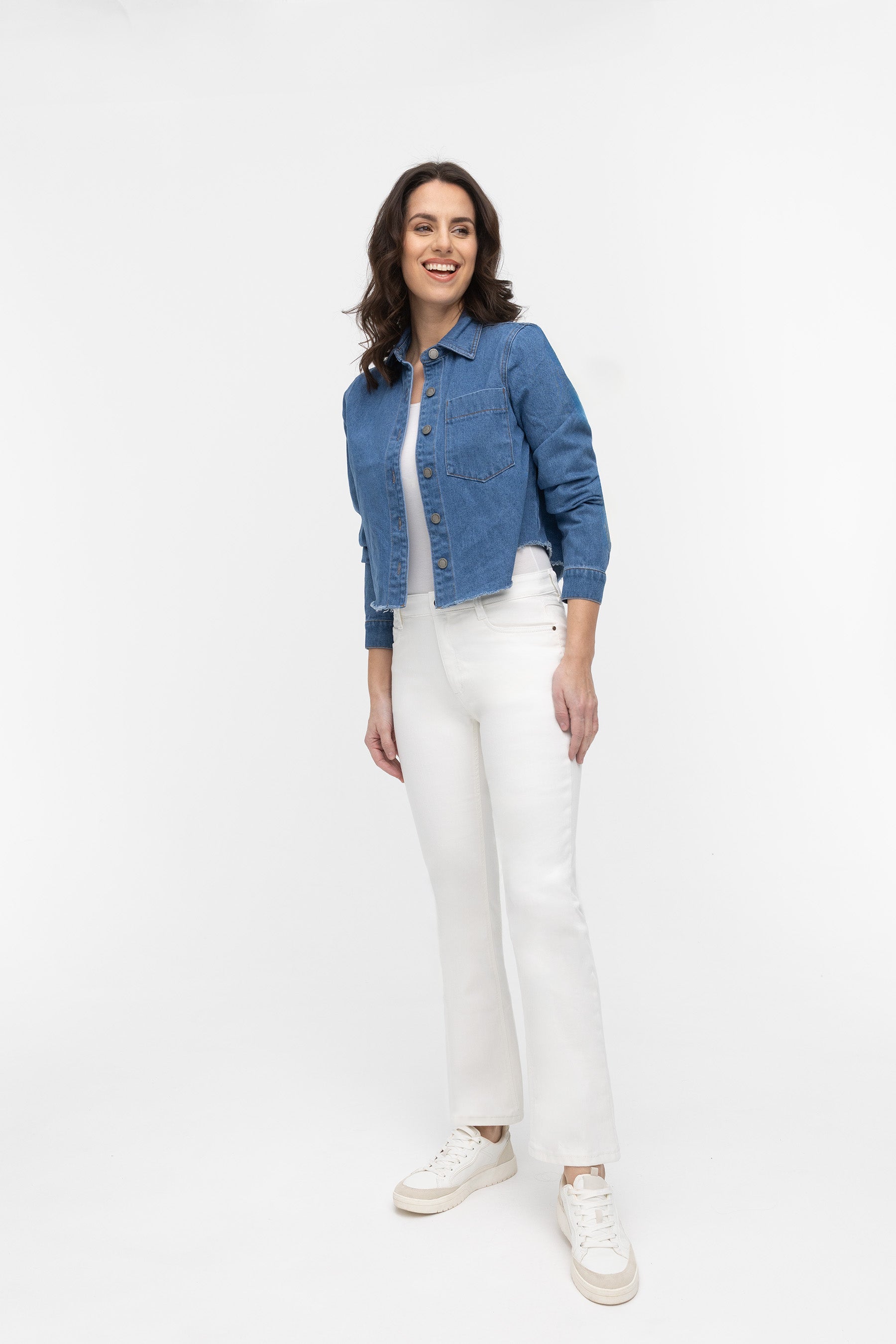 High Waist Kick - 105 White / 4 / 27 (69cm)